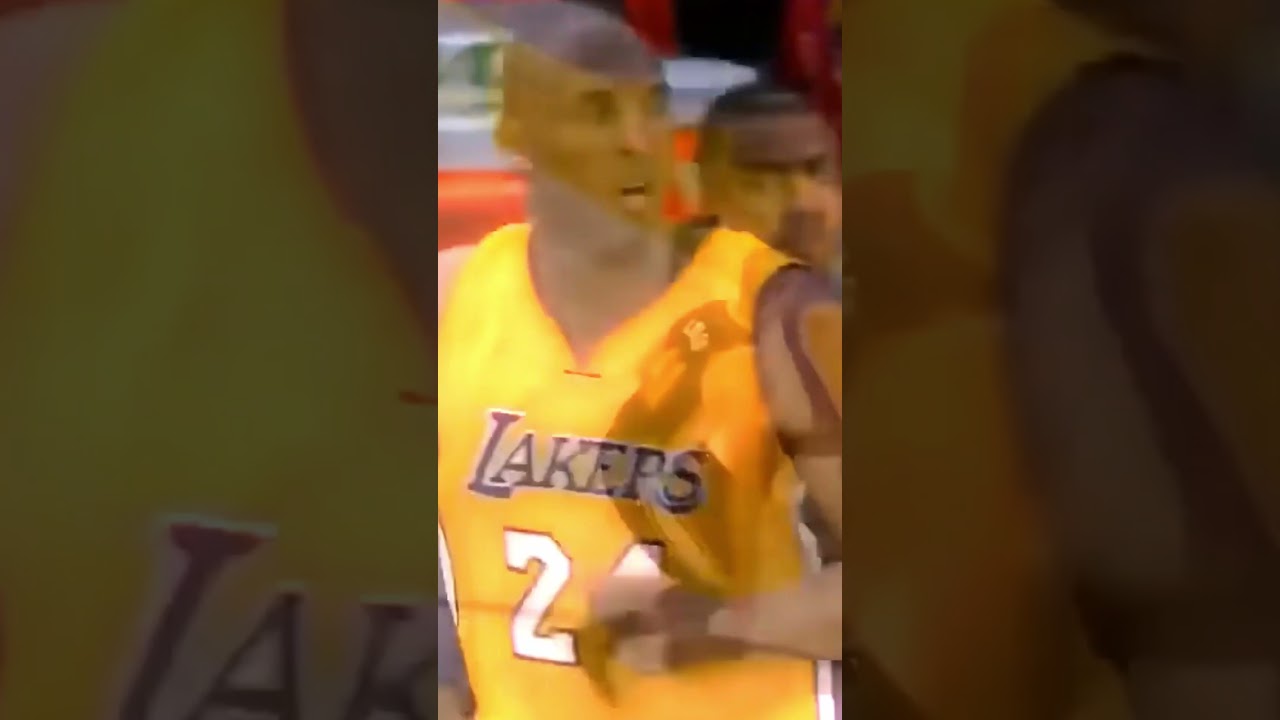Kobe Cold 🥶 | Drops 60 on Final Lakers vs Jazz Basketball game #nba