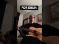 FOR EMMA - BON IVER #fyp #music #cover #boniver #foremmaforeverago