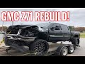 I Got The Once Wrecked GMC Sierra To Run And Drive | BUT!!