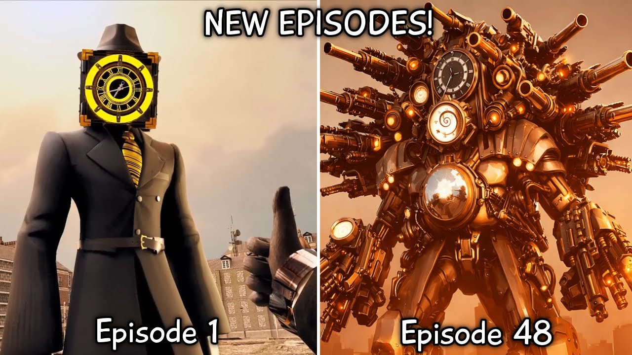 Skibidi Toilet Multiverse 1 - 48 All Episodes (60 FPS REMASTERED) Upgraded Titans (Episode 49?)