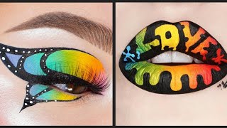 افضل مكياج كامل ٢٠٢١احمر شفاه و ظلال للعيونجميل جدا Best makeup art 2021 lipstick and eye shadow