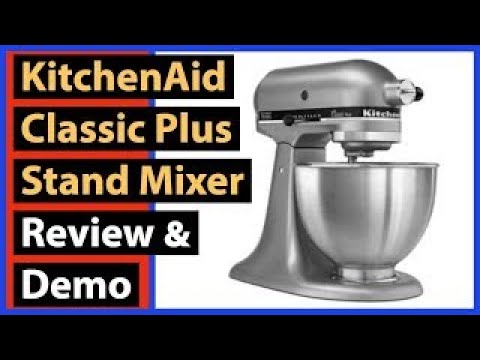 KitchenAid Classic Plus Stand Mixer Review and Demo 