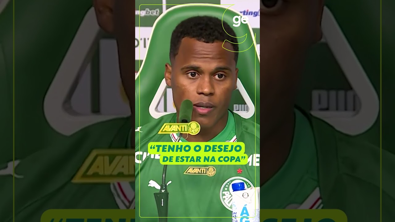 JHON ARIAS FALA SOBRE A SELEÇÃO COLOMBIANA E EXPECTATIVAS PARA A COPA DO MUNDO | #shorts | ge.globo