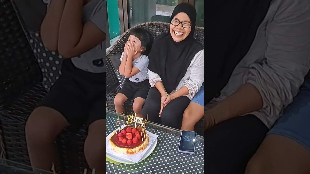 #bismillahirrahmanirrahim kita tiup lilin ultah Oma yuuuk... @buddyut9692
