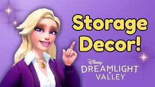 Storage Room Makeover! Organizing Storybook Vale 🌸💎 | Dreamlight Valley