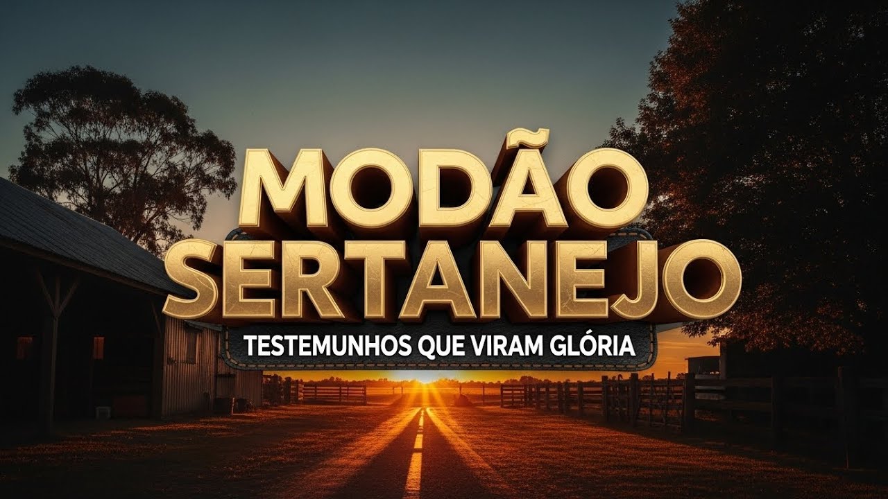 MODÃO SERTANEJO GOSPEL — Testemunhos Que Viram Glória | Músicas Para Quem Enfrenta o Vale