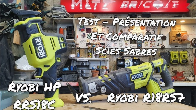 Scie sabre ryobi