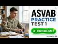 ASVAB Practice Test 1 - Real 2026 Questions and Answers to Maximize Your AFQT Score Today!