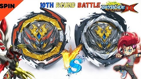 베이블레이드 버스트 DB 다이너마이트 벨리알 로우모드 VS 하이 모드 무조건 10라운 배틀  Beyblade burst DB Dynamite Belial