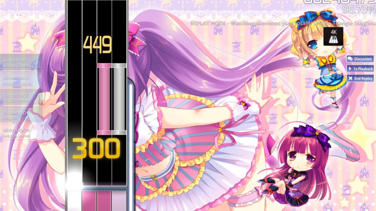 SoLaMi SMILE Triangle Star [ OSU! 플레이 ] - YouTube