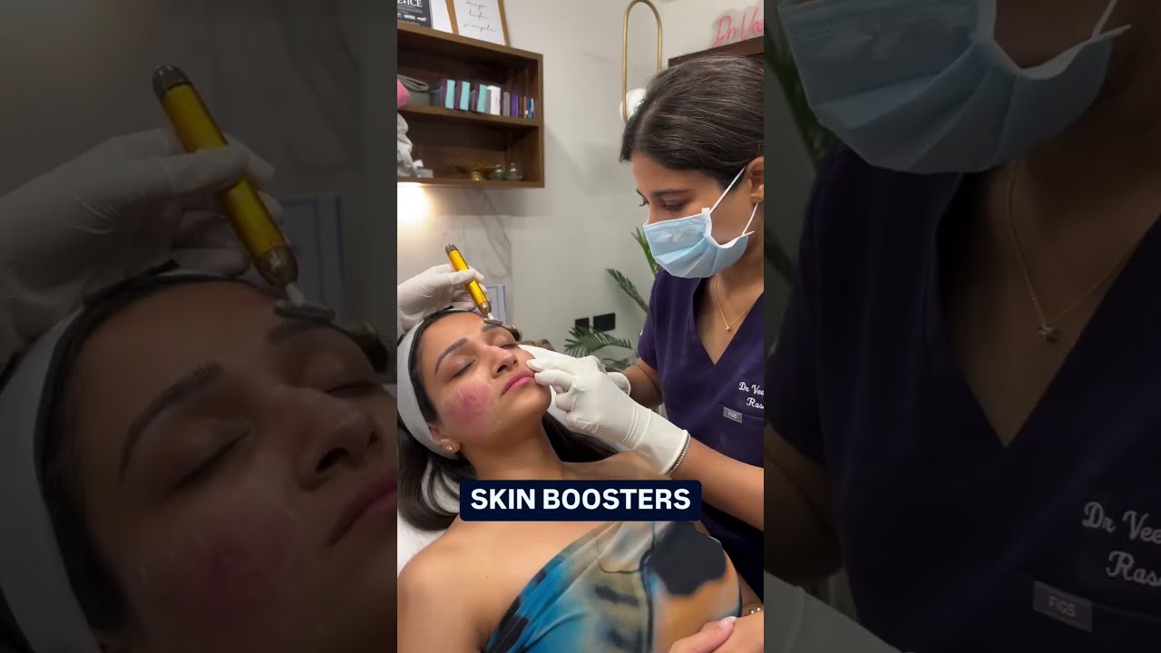 Watch Shefali Bagga refresh her skin with skin booster treatment at Rasa Derm! 