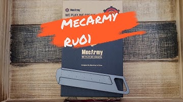 EDC Gadgets And Gizmos l MecArmy RU01 EDC Caliper