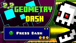 Press Start But It Syncs With Dash Song Press Dash Geometry Dash 2.2