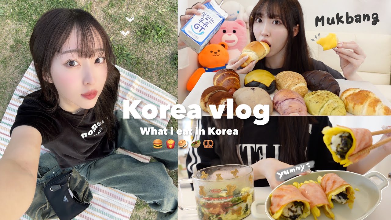 Vlog What i eat in korea