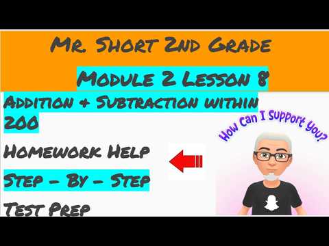 Eureka Math Grade 2 Module 2 Lesson 8 Homework Help