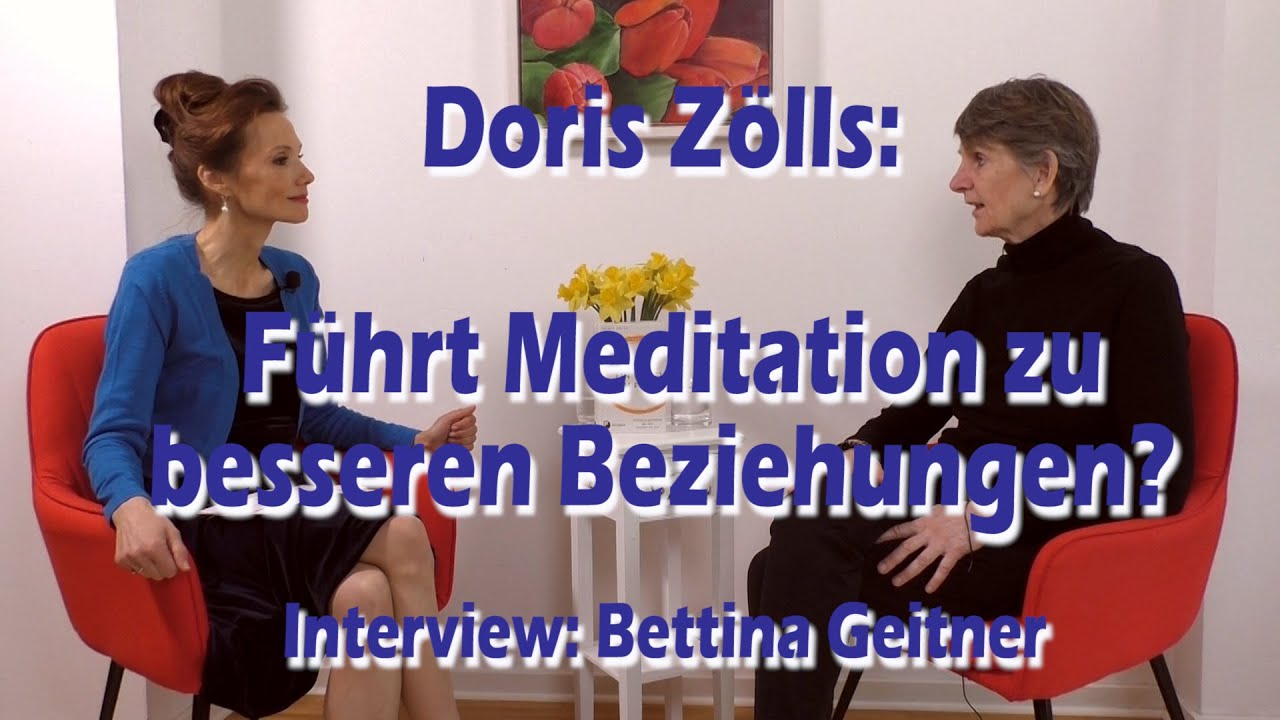 Gute Beziehungen durch Meditation _ Doris Myôen Zölls im Interview
