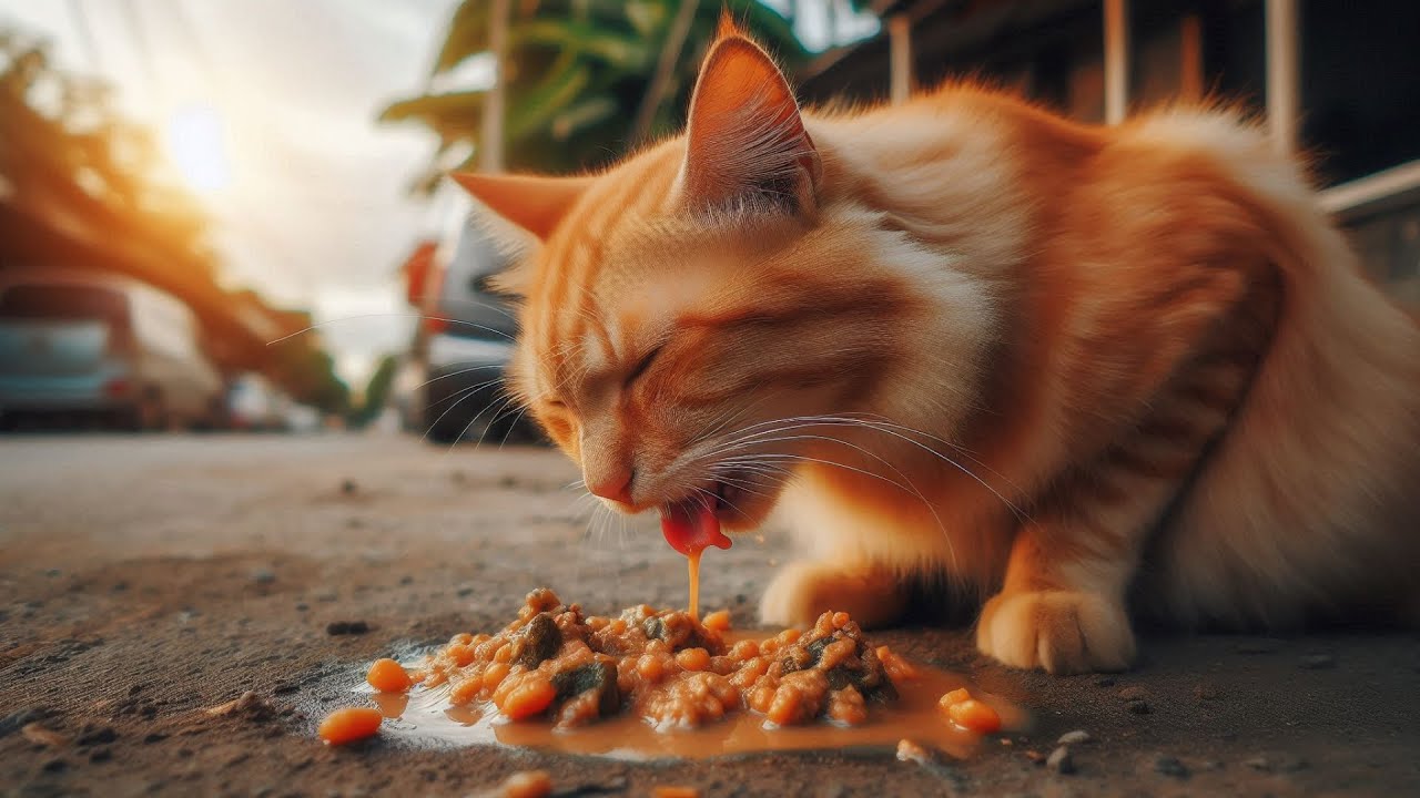 Orange Cat's Health Crisis