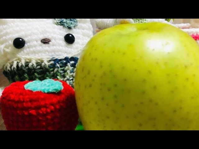 かぎ針あみ】果物の＂りんご＂あみます♪🍎 - YouTube