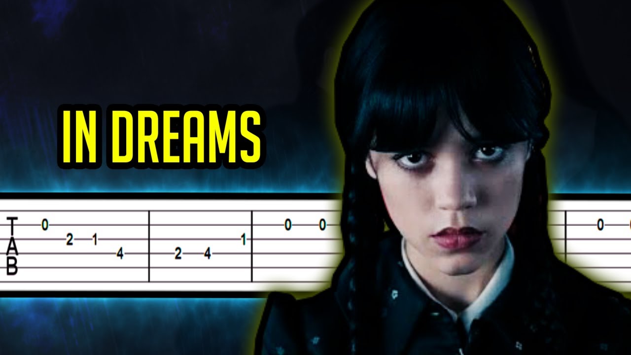 Wednesday - In Dreams | Roy Orbison【𝗧𝗔𝗕】|➤ GUITAR TUTORIAL