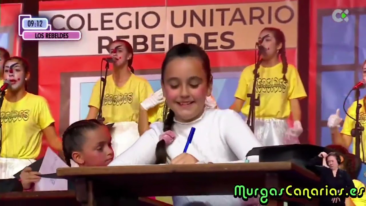 Murga Infantil Los Rebeldes 2023 | 3ª Fase de Murgas Infantiles de SC de Tenerife