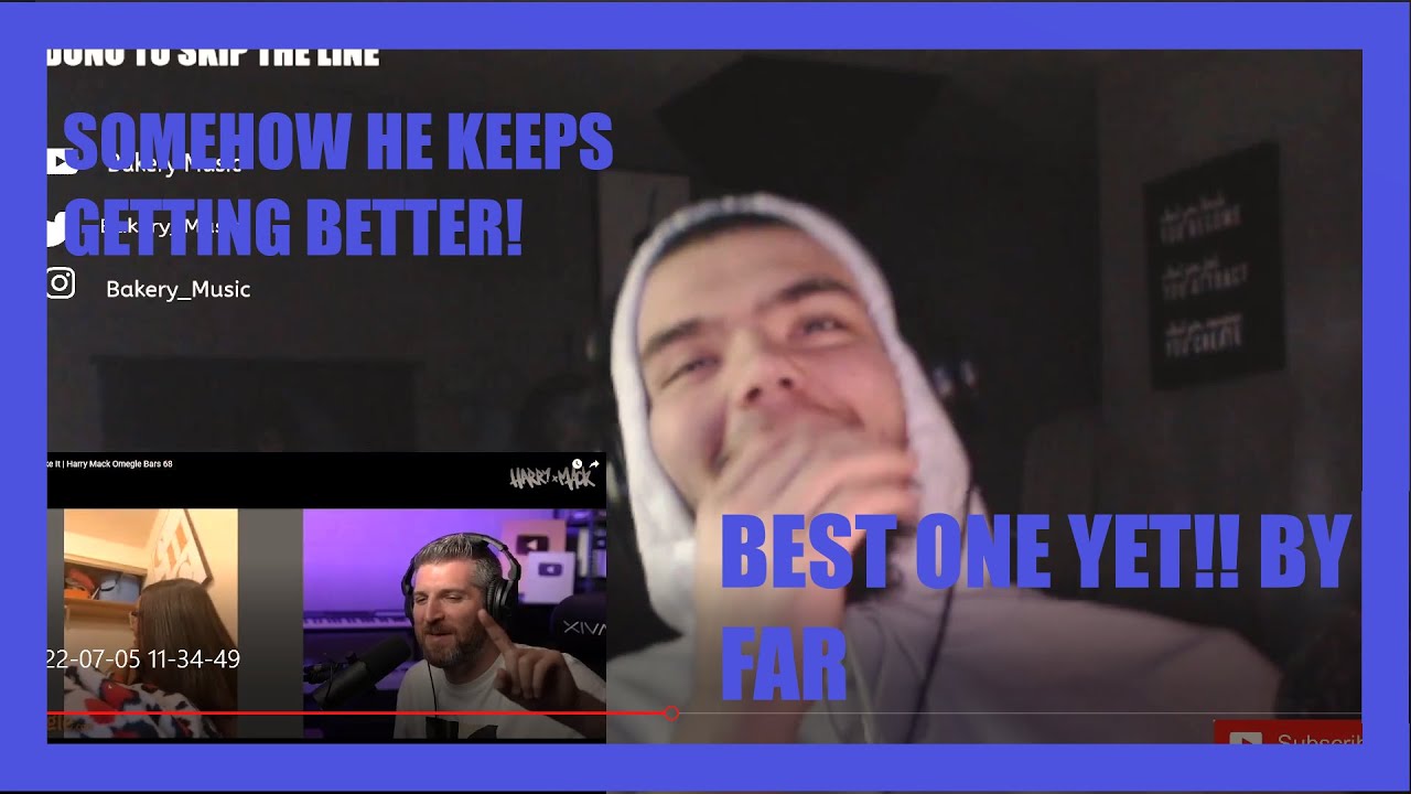 Nothing Like It | Harry Mack Omegle Bars 68 REACTION Bakery Music