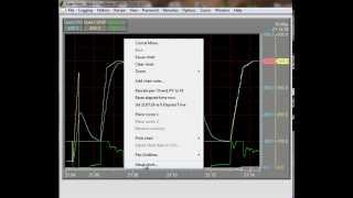 4150 SpecView Version 3: Trend Chart Tab