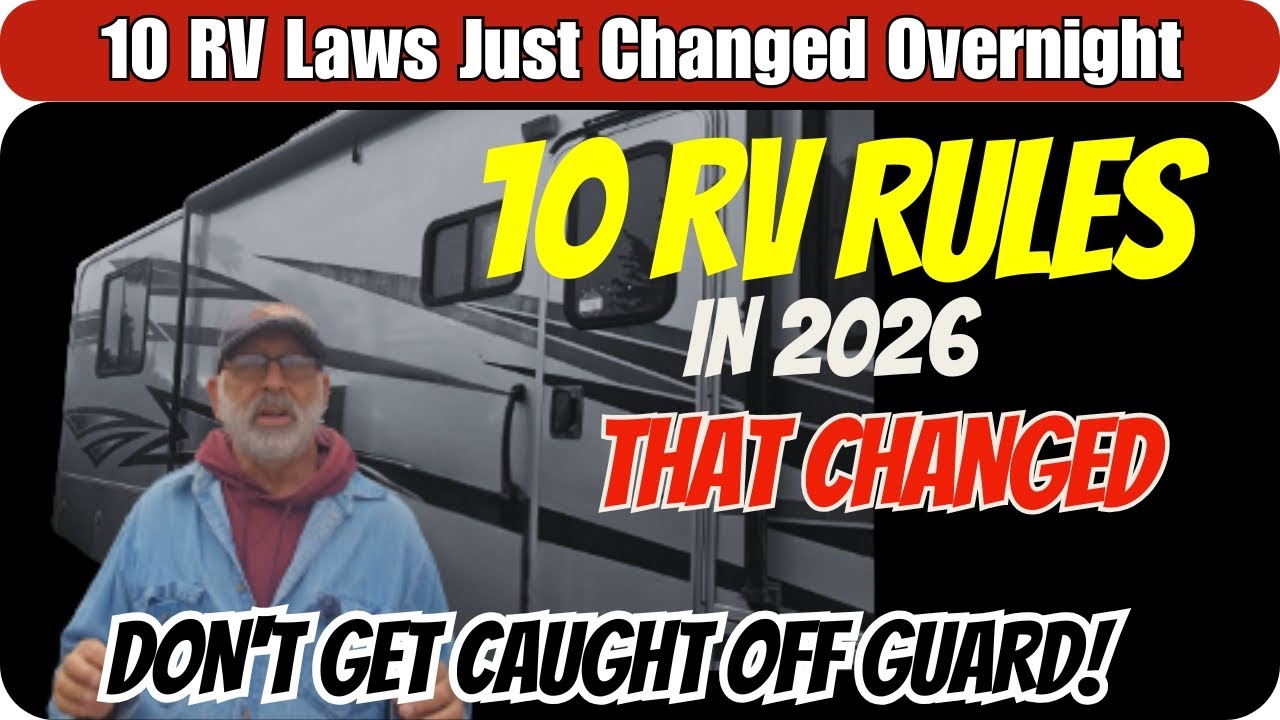 10 RV Rules in 2026 That Changed—Don't Get Caught Off Guard!