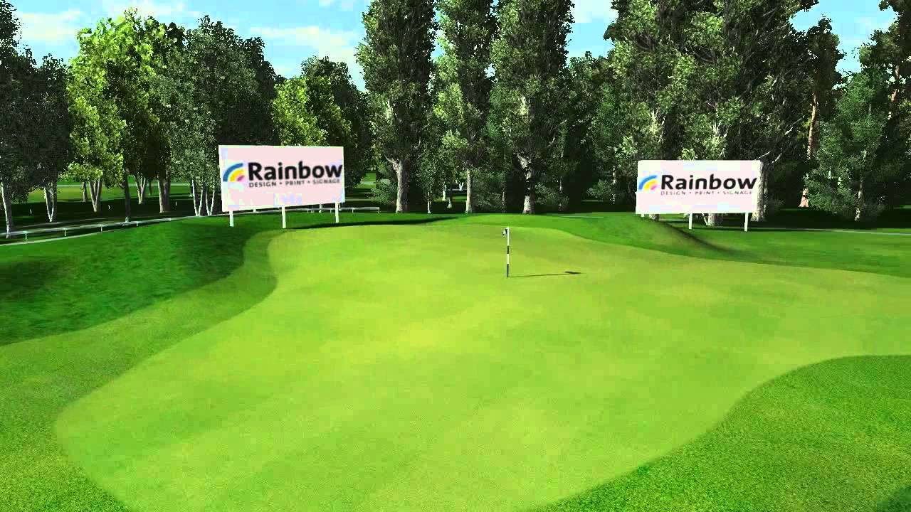 Clearwater Golf Club Hole 11 sponsored by Rainbow Print YouTube