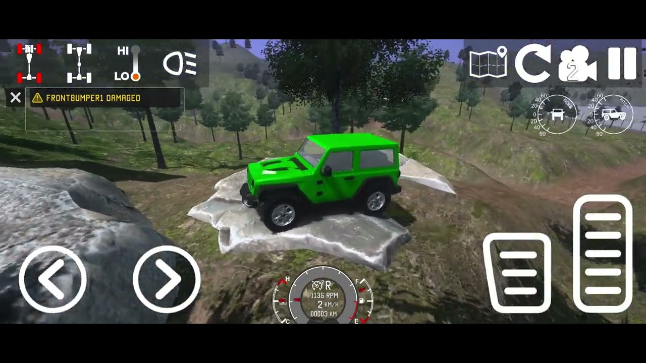 Offroad Game Gameplay 😱 | Dangerous Hills & Roks Tracks | Noob to Pro