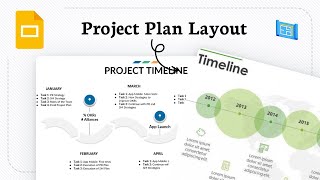 How to create a timeline in Google Slides (Progress Map)