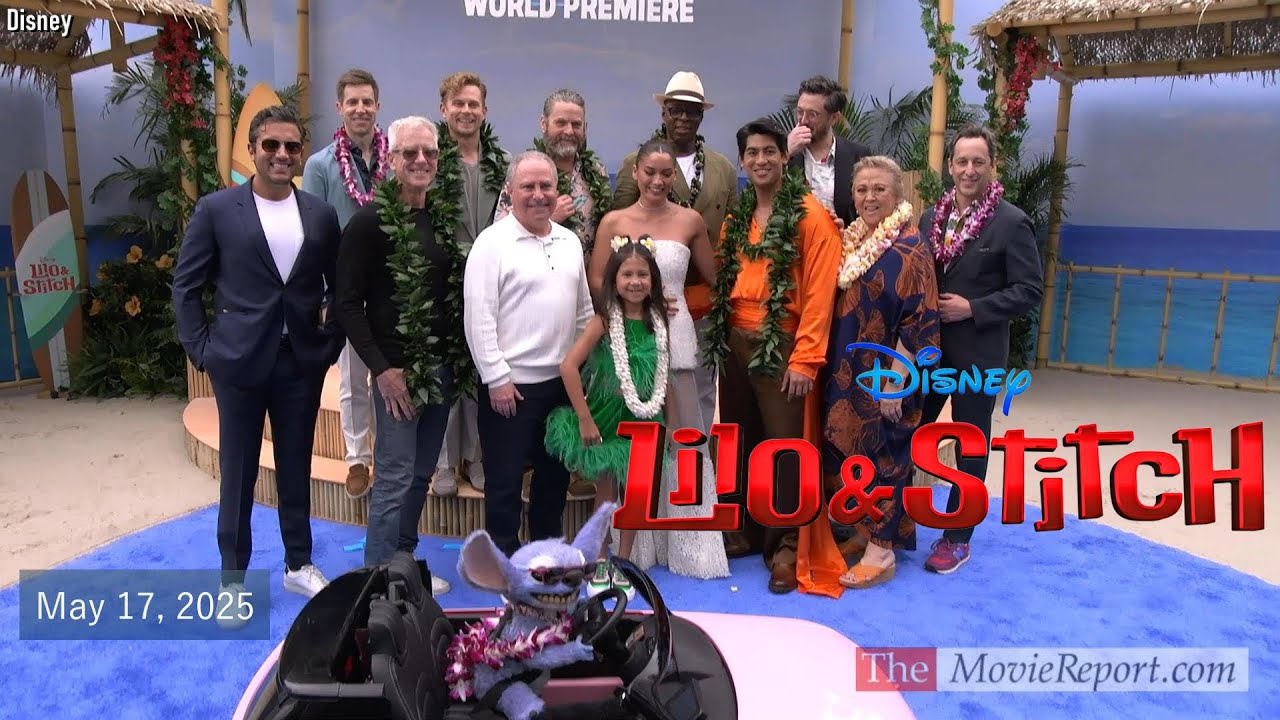 LILO & STITCH world premiere Maia Kealoha, Chris Sanders, cast & crew interviews - May 17, 2025 4K