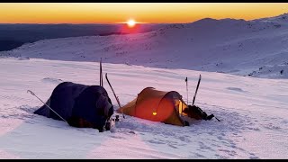 Kosciuszko Dawn - Exploring Australia's highest peaks. XC Ski Touring.