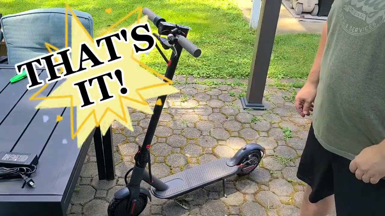 iEZWay EZ6 Electric Scooter - Unboxing and Setup - Commute Around With Ease!