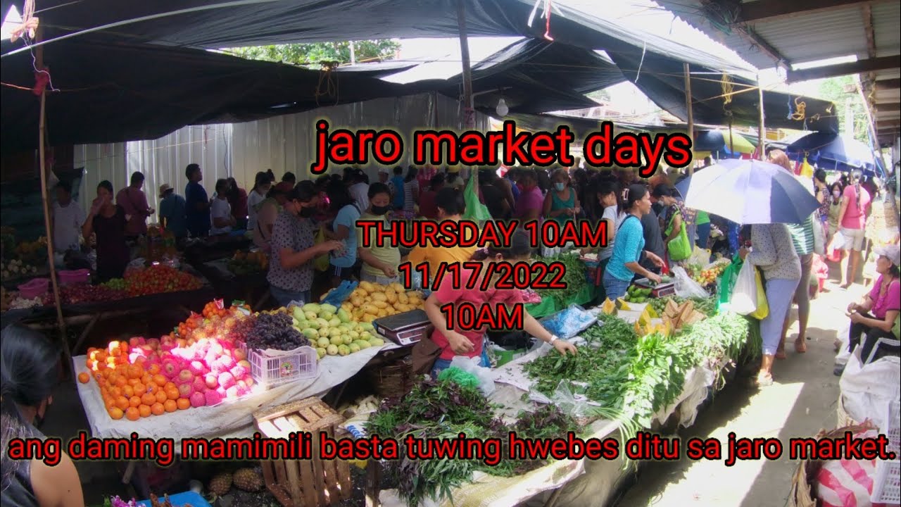 jaro market tours