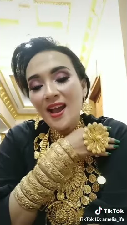 Tik tok pamer emas
