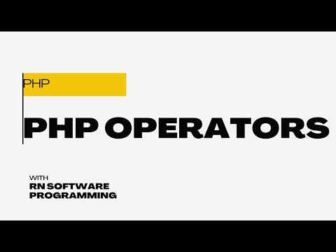 What are PHP operators? | What are the 7 arithmetic operators? | पीएचपी ऑपरेटर क्या होते हैं?