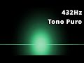 432Hz Tono puro 🎧🔊 - Frecuencia cómoda | Alivio de tensión