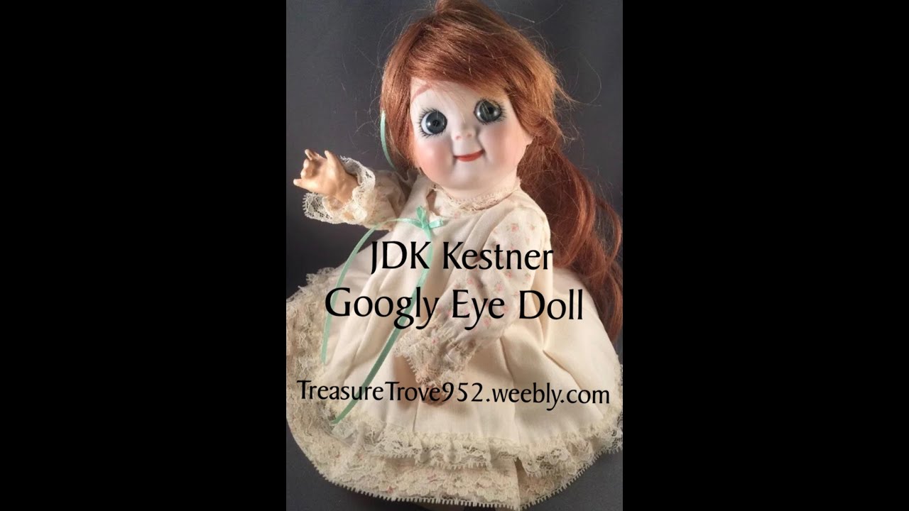 Antique Reproduction JDK Kestner 221 Googly Eye Doll For Sale in Our