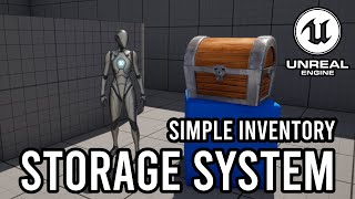Add a storage to your Inventory in Unreal Engine - Inventory System #13 #ue5