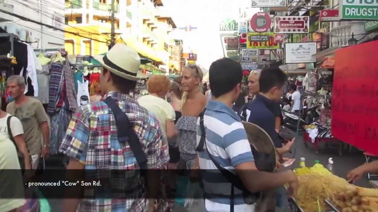 Bangkok Khao San Road Backpackers Mecca On The Banana Pancake Trail Youtube