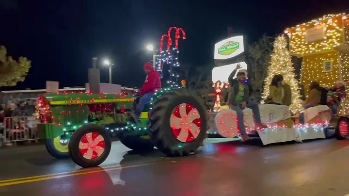 Calistoga Lighted Tractor Parade