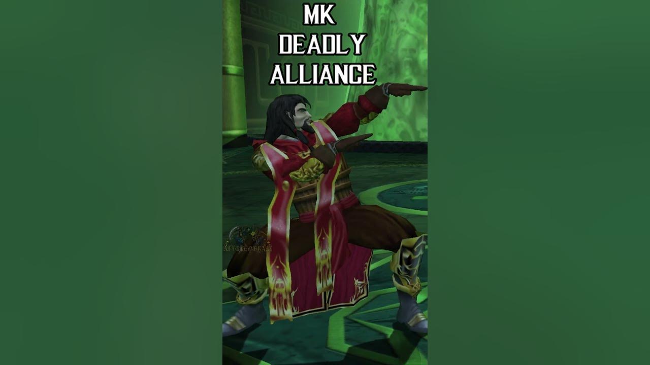 Shang Tsung Evolution MK 1992 - MK1 2023 I know he first appeared in t