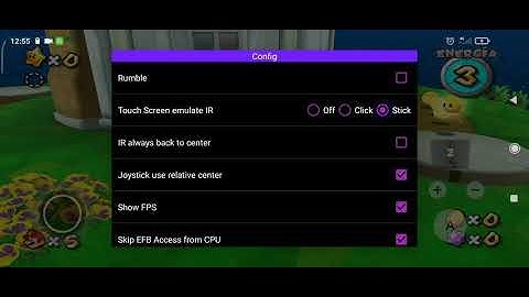 Dolphin android Mario Galaxy 2 pointer perfect and shake perfect with touchscreen