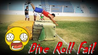 Dive Roll Fail - Parkour New Domination