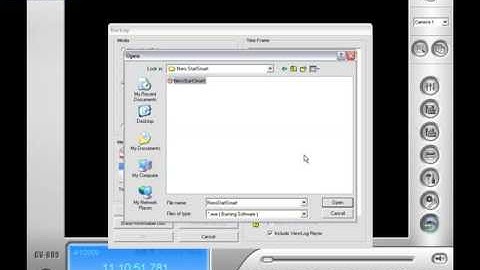 (GeoVision) Saving Video Event - Backup W / Nero