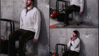 Wall Sits: 3 Technique Tips and 5 Progressions (Easy & Hard)