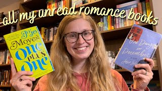 every romance and chick lit book on my TBR every romance and chick lit book on my TBR