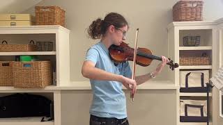 AYO Audition 2026 Arabella Greer Etude