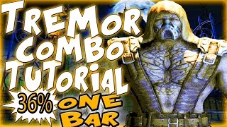 Mortal Kombat X TREMOR COMBOS - CRYSTALLINE TREMOR COMBO TUTORIAL!
