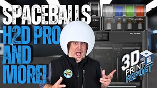 Fresh 3D Printing News: Bambu Lab H2D Pro, Spaceballs Helmet & More!